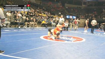 190 Class 4 lbs Champ. Round 1 - Jordon Sostillio, Jackson vs Cooper Hammontree, Platte County