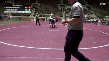 6A 175 lbs Quarterfinal - Donny Burnett, Northridge High School vs Brandon Mcguire, Helena