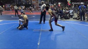 123 lbs Quarterfinal - Vaughn Ortega, NM Gold vs Kaleb Medina, SWAT