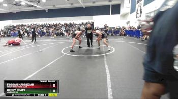 157 lbs Champ. Round 1 - Henry Egami, Valencia HS vs Finnian Hannegan, Reign Wrestling Club