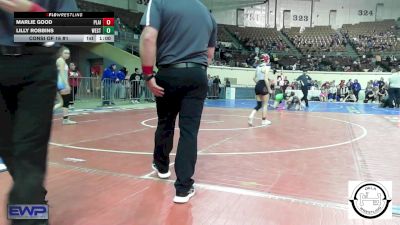 101 lbs Consi Of 16 #1 - Marlie Good, Plainview JH vs Lilly Robbins, Westmoore Wresting