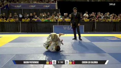 Edison Lou Salonga vs Maxim Piotrowski 2026 Pan Kids Jiu-Jitsu IBJJF Championship