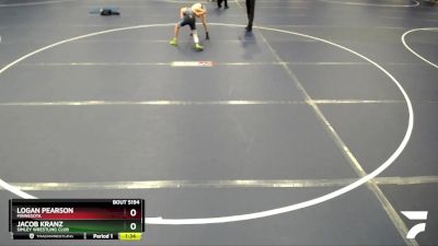 92 lbs Quarterfinal - Logan Pearson, Minnesota vs Jacob Kranz, Simley Wrestling Club