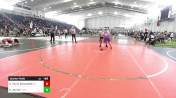285 lbs Quarterfinal - Gael Perez Castaneda, Grit Wrestling Club vs Aaron Jordan, Alamosa