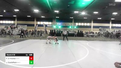 66 lbs Round Of 32 - Francisco Urrea-munoz, Hotshots Wrestling vs Joshua Gustafson, NM Outlawz