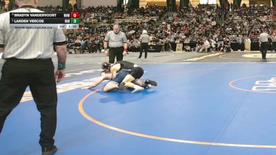 144-2A/1A Semifinal - Landen Vercoe, Huntingtown vs Bradyn VanDerVoort, Manchester Valley