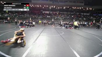 105 lbs Round Of 32 - Diego Martinez, Cja vs Jax Bucco, Triumph Trained