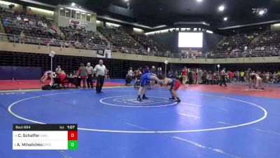 220 lbs Consi Of 8 #1 - Cody Schaffer, Carlisle, PA vs Andrew Mihalichko, Effort, PA