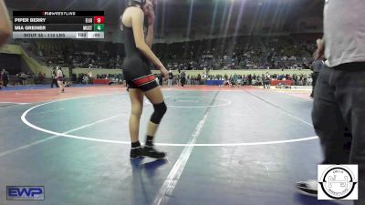 110 lbs Consi Of 16 #2 - Ayla Burkart, Coweta vs Josie Penn, Chandler JH