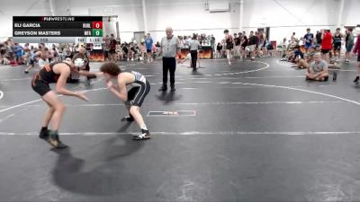 113 lbs Round 3 (4 Team) - Eli Garcia, Reverence United Black vs Greyson Masters, MF Army