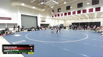 126 lbs Placement Matches (8 Team) - Katelyn Miller, Charles City, IA vs Anabelle Guthke, Batavia, IL