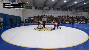 219 lbs Champ. Round 1 - Brody Barto, Watsonville vs Mays Pina, Los Gatos