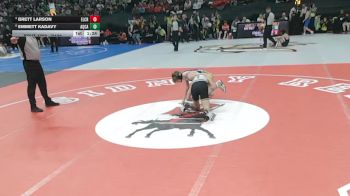 Semifinal - Emmett Kadavy, Aquinas Catholic vs Brett Larson, Elm Creek