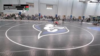149 lbs Cons. Round 2 - Yusuf Kulmatov, Albright College vs David Ensminger, Cortland State