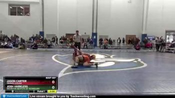 197 lbs Cons. Semi - Josh Harkless, Rochester Institute Of Technology vs Jason Carter, Ursinus College