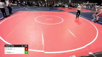 109 lbs Quarterfinal - Wyatt Horner, Natrona Colts vs Tyson Taylor, Coyote WC