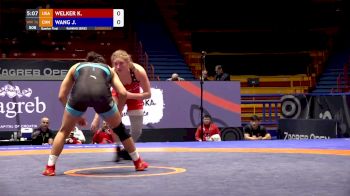 76 kg Quarterfinal - Kylie Welker, USA vs Juan Wang, CHN