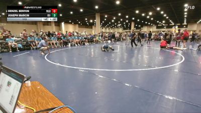 113 lbs Round 4 (6 Team) - Denzel Benton, Powerhouse vs Joseph Marcin, Funky Boyz