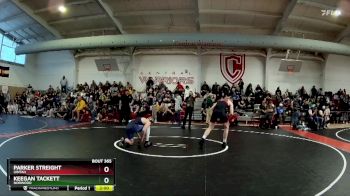 157 lbs Champ. Round 2 - Parker Streight, Uintah vs Keegan Tackett, Norwood