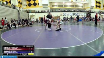 119 lbs Quarterfinal - Keagan Murray, Contenders Wrestling Academy vs Gabriel Myers, Decatur Wrestling Club