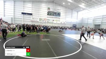 62 lbs Quarterfinal - Johnathan Bandy, San Clemente vs Travis Billings, Coachella Valley WC