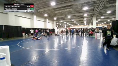 138 lbs Cons. Semis - Eliana White, Idaho vs Chloe Critchlow, Utah