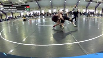 141 lbs Champ. Round 1 - Parker Sentipal, Edinboro-Unattched vs Matt Englehardt, West Liberty