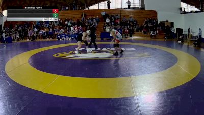 131 lbs Champ. Round 1 - Bella Serrano, New Jersey City University vs Ragan Retell, Elmira College