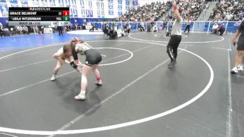 110 lbs Champ. Round 1 - Leila Witzerman, Peninsula vs Grace Belmont, Capistrano Valley