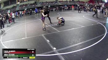 65 lbs Champ. Round 1 - Taya Alberti, Nebraska vs Bria Stusse, Battle Creek Brave Elite