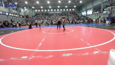 64 lbs Quarterfinal - Bennett Dawson, Team Tulsa Wrestling Club vs Kage Fawcett, Springdale Youth Wrestling Club