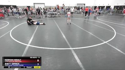 67 lbs Cons. Round 3 - Boyd Gilliland, LAW vs Gabriel Garza, Mukwonago Wrestling Club