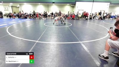 60 lbs Consi Of 8 #2 - Logan Vallalla, PA vs Nathan Beckham, CA