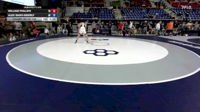 157 lbs Champ. Rd Of 128 - William Phillips, TN vs Alex Marx-Beierly, AK
