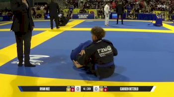 Ryan Nee vs Carsen Betzold 2025 World Jiu-Jitsu IBJJF Championship
