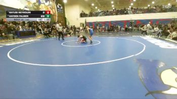 140 lbs Champ. Round 1 - Hayden Palmer, Moscow vs Raylee Reynolds, Post Falls