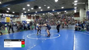 170 lbs Prelims - Zane Hake, Bellarmine Prep vs Devon O'dell, Rancho Bernardo