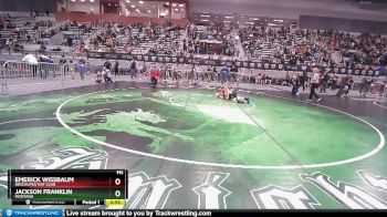 84 lbs Champ. Round 1 - Jackson Franklin, Montana vs Emerick Wissbaum, Deschutes Mat Club