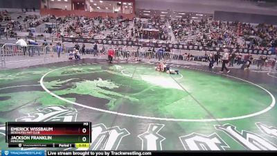 84 lbs Champ. Round 1 - Jackson Franklin, Montana vs Emerick Wissbaum, Deschutes Mat Club