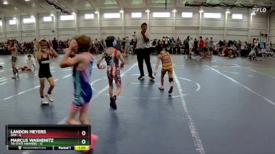 56 lbs Finals (2 Team) - Marcus Washenitz, Tri State Hammers vs Landon Meyers, OMP