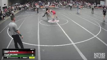 1A/2A 120 Semifinal - Trent Burdette, Liberty vs Tyler Williams, Timberland