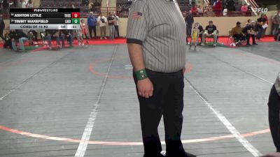 45_B lbs Consi Of 16 #2 - Ashton Little, Tussey Mountain vs Timmy Wakefield, Ligonier Valley