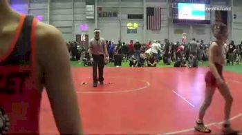 86 lbs Semifinal - Isaac Conner, War Hammer vs Weston Borgers, X-Calibur