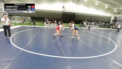 170 lbs Cons. Semis - Madilyn Pulk, Minnesota vs Aurora Lloyd, Iowa