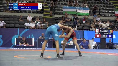 60 kg Qualif. - Nathan Nash, Canada vs Leonid Starselschi, Moldova