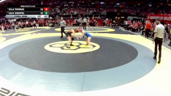 G-100 lbs Cons. Semi - Lilly Zweifel, G-Gibsonburg vs Ella Thomas, G-Poland Seminary