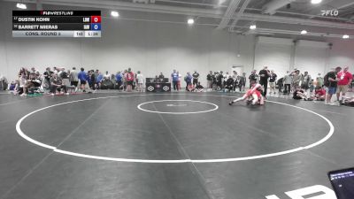 80 lbs Cons. Round 5 - Dustin Kohn, Legacy Dragons Wrestling vs Barrett Mieras, Immortal Athletics WC