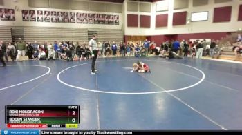 52 lbs Semifinal - Roki Mondragon, Ravage Wrestling Club vs Boden Stander, Fremont Wrestling Club