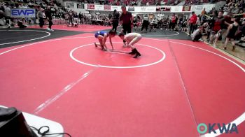 88 lbs Rr Rnd 2 - Fisher Hutchins, Salina Wrestling Club vs Paisley Heflin, Pryor Tigers