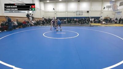 161 lbs Cons. Round 3 - Leon Bleess, Junipero Serra vs Cole Collins, Central Catholic